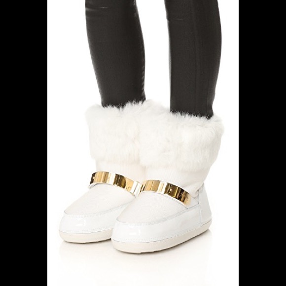 SALE! giuseppe zanotti❄️NEW❄️white snow & ski boot - Picture 8 of 8
